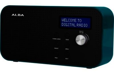 ALBA MONO DAB RADIO - TEAL